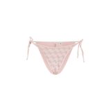 Guess Diane Kadın String Bikini Altı E6GO15KCUO2, Pembe, XS