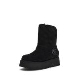 Guess Dolsay2 Kalın Tabanlı 4G Logolu Kemer Detaylı Bot FLFDOLESU10 Bayan BOT FLFDOL ESU10 BLACK