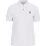 Guess Düz Beyaz Erkek Polo T-Shirt M2YP24KC9T1G011_WASHED Ss Polo - Or - XL