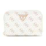 Guess ECO ERICA SLG MED ZIP AROUND Kadın Cüzdan, Krem