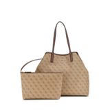 Guess ECO VICTTORIA LRG 2 IN 1 TOTE Kadın Omuz Çantası, Kahverengi