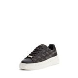 GUESS Elba Cupsole LowSneaker erkek spor ayakkabısı, Kahverengi, 43 EU