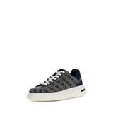 GUESS Elba Cupsole LowSneaker erkek spor ayakkabısı, Mavi, 45 EU