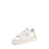Guess Elba Erkek Deri Sneaker FMFBANLEL12, Beyaz, 43