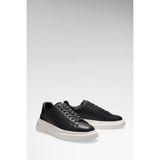 Guess Elba Logolu Bağcıklı Sneaker Ayakkabı FMPVIBSUE12 - Siyah