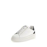 GUESS Elbina Deri Sneaker Beyaz-Kahve, FLJELB FAL12 WHBRO