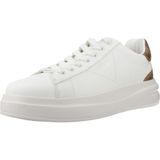 Guess Elbina Kadın Deri Sneaker FLJELBFAL12, Ekru, 37