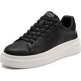 Guess Elbina Kadın Sneaker Siyah Deri Düz Topuklu Rahat Kullanım İçin Tasarlandı