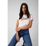 Guess Embro Regular Fit Kadın T-Shirt W6BI21K6040