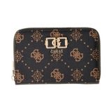 Guess Emelie Logolu Orta Boy Fermuarlı Kadın Kahverengi Cüzdan SWGP9928140-ESL - T/U