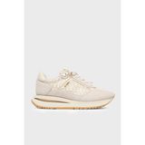 Guess Energy Deri Karışımlı Sneaker Ayakkabı FLTEG5LEA12 Bayan Ayakkabı Flteg5 LEA12 Offwh - Beyaz