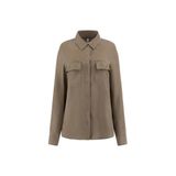 Guess ENORA EQUIPMENT SHIRT Gömlek, XS, W5GH83WH5N2-G8CJ, Krem, Kadın
