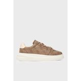 Guess Erizo 4g Logolu Sneaker Ayakkabı FLFEZ2FAL12 Kadın Ayakkabı Flfez2 FAL12 Brown - Kahve - Krem