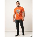 GUESS Erkek Baskılı Bisiklet Yaka T-Shirt M4GI16I3Z14