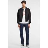 Guess Erkek Beyaz Logolu Ikonik T-Shirt