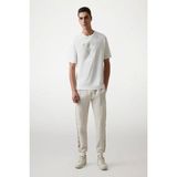 Guess Erkek Beyaz Logolu T-Shirt - M