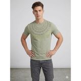 Guess Erkek Casual Slim Fit Kısa Kollu Tişört Z4RI09JR06K - Yeşil - XL