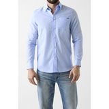 Guess Erkek Chambray Regular Fit Gömlek - Mavi
