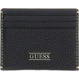 Guess Erkek Cüzdan Minimalist Stil Siyah Kartlık Bölmeli Şık Tasarım ve Fermuarlı Model - Black