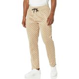 GUESS Erkek Eco Korbin Pantolon, 4g Aop Bej Beyaz, XXL