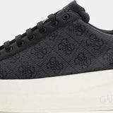Guess Erkek Elba 4G Logolu Siyah Sneaker