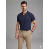 Guess Erkek Fermuarlı Polo Yaka Kısa Kollu T-Shirt M4YR00Z3DM0 - Lacivert - XL
