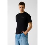 Guess Erkek Gj Regular Fit T-Shirt - Siyah - XL