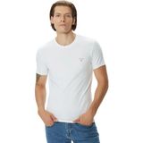 Guess Erkek Guess Cn Ss Core T-Shirt - Beyaz - 2XL