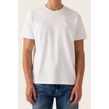 Guess Erkek Jersey Modal Karışımlı Regular Fit T-Shirt - Beyaz - XL