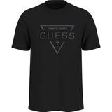 Guess Erkek Jersey Slim Fit T-Shirt - Siyah