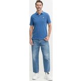 Guess Erkek Lacivert Basic Polo Tişört