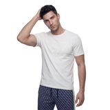 Guess Erkek M6yi71k3745 CN SS Core üçgen logolu tişört (tekli paket)