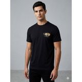 Guess Erkek Modern Kesim Bisiklet Yaka T-Shirt M6GI37K3318 - Siyah