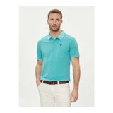 GUESS Erkek Polo Yaka Pike Pamuklu Kısa Kollu T-Shirt F3GP00K9WF1