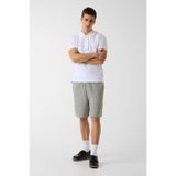 Guess Erkek Polo Yaka T-shirt 5003247000, Beyaz, XL