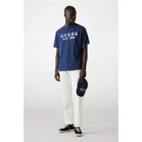 Guess Erkek Regular Fit Tişört M5YI63KCY30 - Mavi - XL