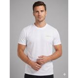 Guess Erkek Siyah Bisiklet Yaka Kısa Kollu Spor ve Günlük T-Shirt Z6GI05K2846 - Beyaz