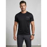 Guess Erkek Siyah Bisiklet Yaka Kısa Kollu Spor ve Günlük T-Shirt Z6GI05K2846 - M
