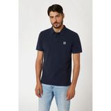 Guess Erkek Slim Fit Polo Yaka Tişört M2YP24KC9T1 - Lacivert - 2XL