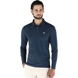 Guess Erkek Slim Fit Polo Yaka Tişört M5BP36J1314 - Lacivert
