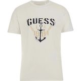 Guess Erkek Slim Fit Tişört M5RI16J1314 Beyaz