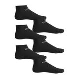 Guess Erkek Sneaker Patik Çorap, 3'lü Paket, Siyah, 39-42