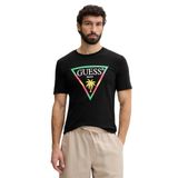 Guess Erkek Ss Cn New Üçgen Palm Tee T-Shirt (1'li Paket)
