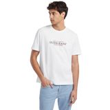 Guess Erkek T-Shirt M4YI55K8HM0, Beyaz, S S