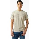 Guess Erkek T-Shirt Z2YI11J1314 - Bej - 2XL