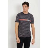 Guess Erkek Tamamı Logolu T-shirt