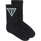 Guess Erkek Üçgen Logolu Çorap - Siyah - Standart