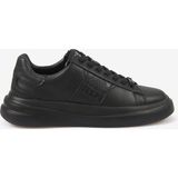 Guess Erkek Vegan Spor & Sneaker Ayakkabı FMFEALLEP12 - Siyah
