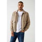 Guess Erkek Warm Yün Karışımlı Ceket - Bej