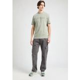 Guess Erkek Yeşil Logolu T-Shirt